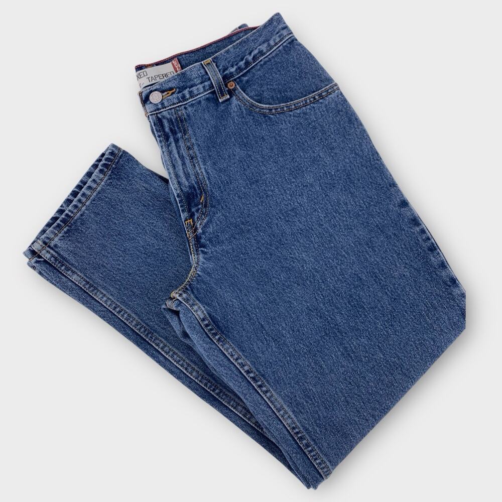 VTG Levis 550 Jeans Women's Size 12 Short (30x29) Blue Relaxed Tapered Y2K 90s